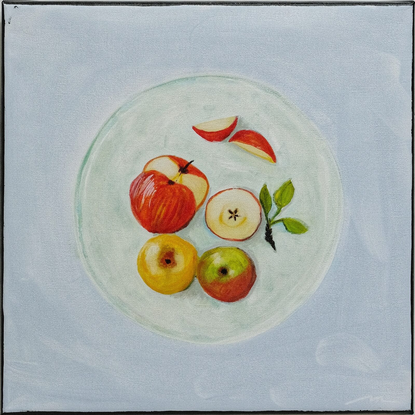 Obraz akryl Apples 50 x 50 cm