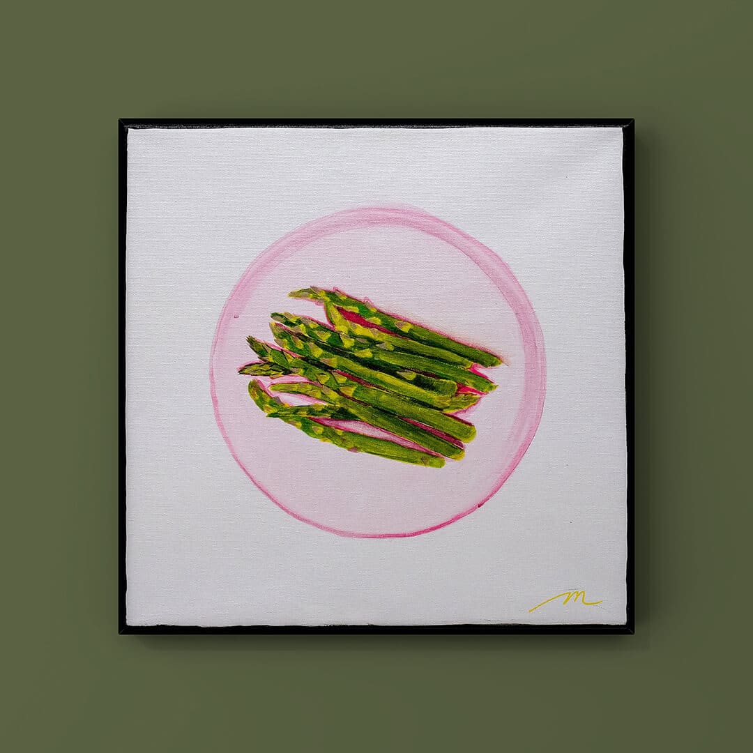 Obraz akryl Asparagus 50 x 50 cm