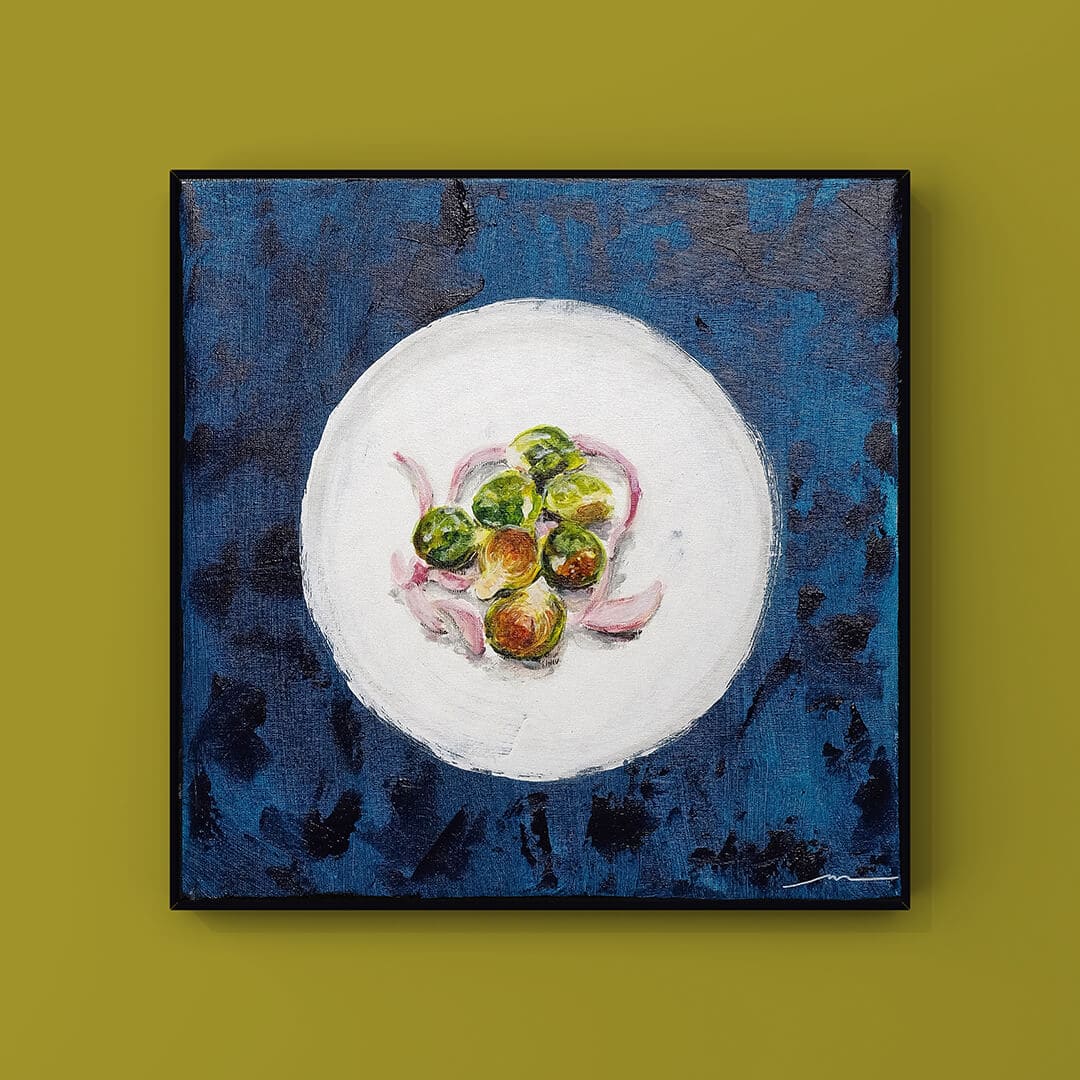 Obraz akryl Cabbage 50 x 50 cm