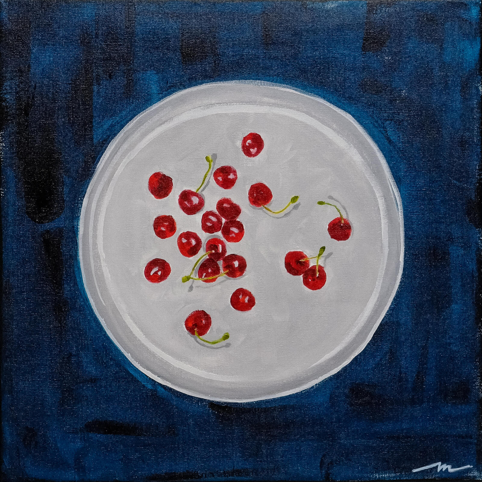 Obraz akryl Cherries 50 x 50 cm
