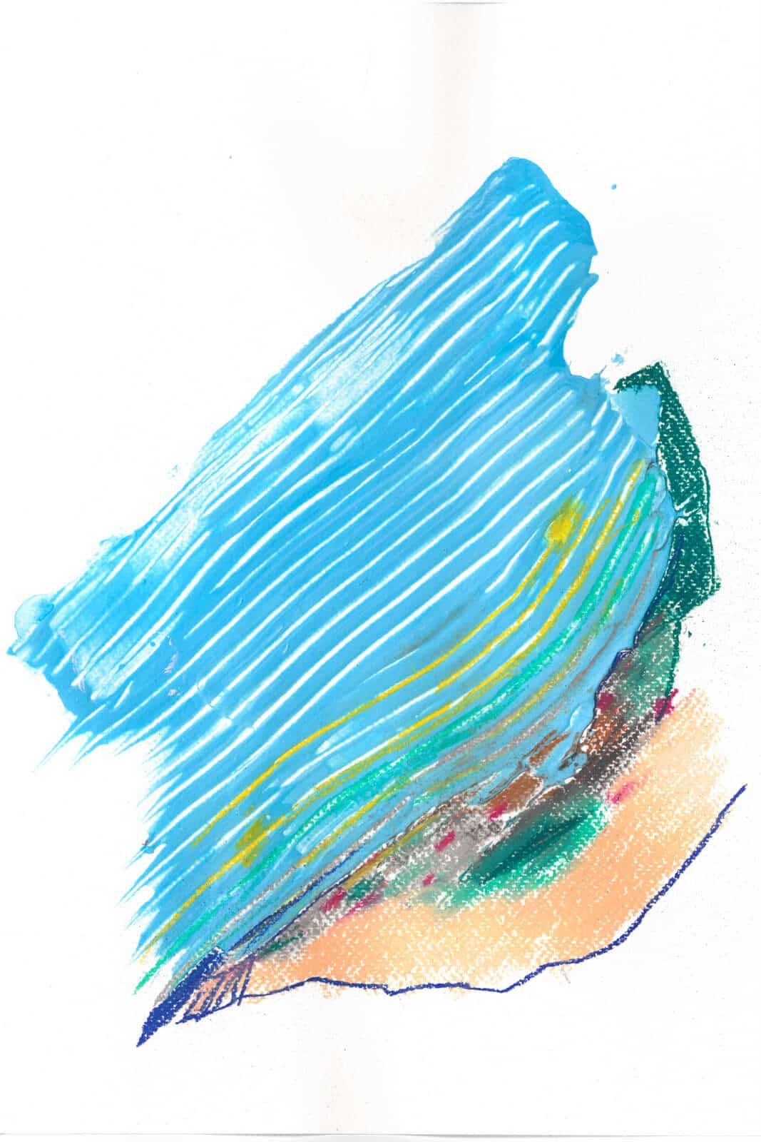 Obraz Plastic ocean 30 x 40 cm
